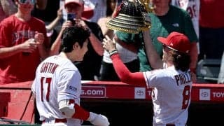 【MLB】大谷翔平、菊池雄星から内角ボール球を逆方向弾　米メディアも「地球人はそんなことしない」と驚き隠せず