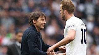 ケインがコンテ前監督に感謝のメッセージ｢幸せを願っている。彼とは素晴らしい関係だった｣