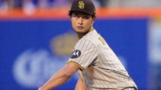 【MLB】ダルビッシュ、7回途中5失点で今季初黒星　不運連発…打線もわずか2安打と援護なし