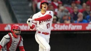 【MLB】大谷翔平、3の0で4戦連続安打で止まる　自己最長33戦連続出塁、今季初の2連敗