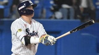 村上宗隆、初回に9試合ぶり先制2号2ラン　開幕戦以来の37打席ぶりの待望アーチ