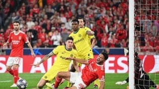 レーティング:ベンフィカ 0-2 インテル《CL》