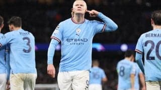 ハーランドがプレミア戦士のシーズン歴代最多45ゴール目！　ファン・ニステルローイ＆サラーを抜く