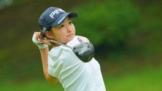 平井亜実が3打リードの単独首位で最終日へ／女子下部