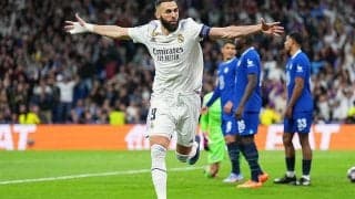 師弟対決となった3季連続強豪対決は王者マドリーが10人チェルシーに先勝！　ベンゼマ先制弾に途中投入アセンシオがダメ押し弾《CL》