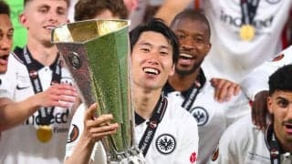 「夢見ていた舞台だった」在籍6年、2つのタイトル手にフランクフルトを去る鎌田大地が心境綴る「ハッピーエンドで。DFBポカールを勝ち取ろう!!」