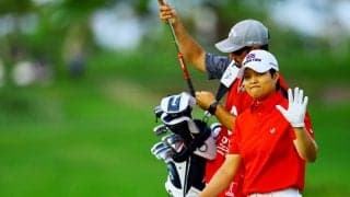 キャディの遅刻で2罰打も 野村敏京は故障で途中棄権