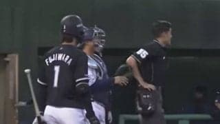 場内ざわめいた“珍事”「こんなことあるんだ」　吹き飛ぶ白線…「よく球審気づいた」