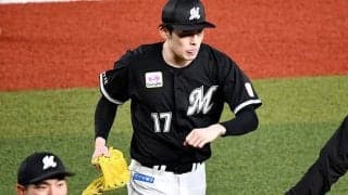 佐々木朗希、6回無死で完全途切れる　四球→安打許すも無失点でガッツポーズ