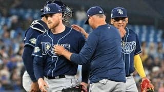 【MLB】快進撃のレイズが13連勝でストップ　メジャー新記録ならず…投手陣が四球連発で“自滅”