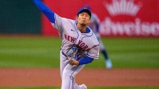 【MLB】千賀滉大、あと1死から3連勝お預け　大量リードもらうも…5回途中4失点で降板