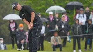 プロ初Vでリベンジへ 「64」で蝉川泰果が首位浮上