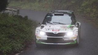 全日本ラリー唐津：初日、変化するコンディション下でコバライネンが全SSベストタイムを奪取