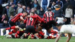 スパーズが後半AT被弾でボーンマスに痛恨黒星…ダンジュマが古巣相手に加入後リーグ初弾も脆弱守備が屈する《プレミアリーグ》