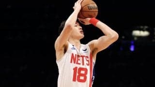 ネッツがシクサーズとのシリーズ初戦に完敗…渡邊雄太はPO自身初の3Pを成功