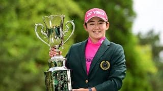 【女子ゴルフ】岩井明愛が逆転で初優勝、双子Vはツアー史上初　KKT杯バンテリンレディス最終日