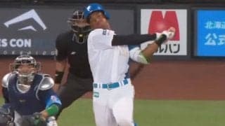 「メジャー級の凄い打球」　失速しない“弾丸ロケット”にファン戦慄「バケモン」