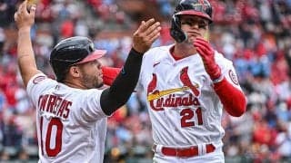 【MLB】“復活”ヌートバーに監督ご満悦「うれしい」　1号2ラン＆高出塁率を絶賛「いいスイング」