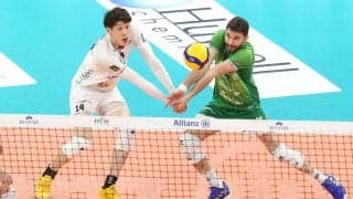 ミラノの石川祐希がMVP　プレーオフ準決勝第2戦に勝利