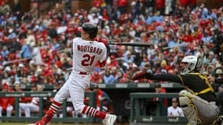 【MLB】「SHO TIME」に負けるな「Pepper grinder time！」ヌートバーの稲妻弾、15打席で8四球と選球眼の良さも光る　