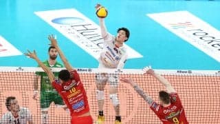 石川祐希がチーム最多22得点でルーベに競り勝ち セリエAプレーオフ準決勝【詳報】