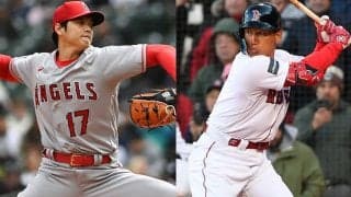 【MLB】大谷翔平は「2番・投手」　4番の吉田正尚と米初対決へ、トラウトはベンチスタート