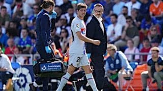 ヘタフェ戦で負傷交代のセルジ・ロベルトが左大腿二頭筋損傷で数週間の離脱…