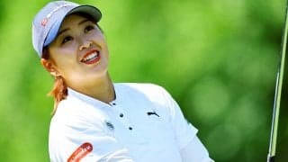 西郷真央は師匠のキャディと初タッグ 馬場咲希も会場入り