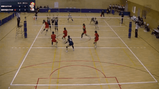 関西大学バレーボール連盟 女子1部春季リーグ戦 Aコート【見逃し配信】