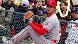 【MLB】マウンドで“びしょ濡れ”…大谷翔平に同情の声殺到　「日本なら中止」「過酷でした」