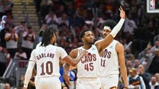 キャブスがガーランドやミッチェルの活躍でシリーズ初勝利…ニックスと1勝1敗に