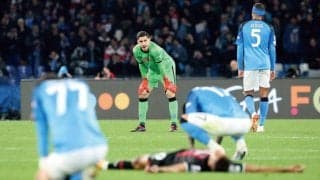 今季快進撃のナポリがCL敗退… メレトは落胆隠さずも気丈に前を向く「素晴らしい旅は終わらない」