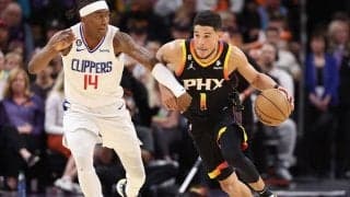 サンズがクリッパーズを下して1勝1敗に…38得点のデビン・ブッカーをはじめ先発5人が躍動