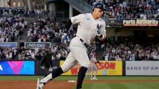 【MLB】大谷翔平に「HRの打ち方を見せた」　ジャッジが“神キャッチ”後に爆速弾「さすが」