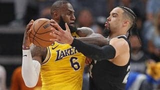 リーグ上位のディフェンス力で襲い掛かったグリズリーズがレイカーズを下して1勝1敗に