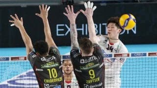 石川祐希のミラノが敵地で完勝 決勝進出へ王手 セリエAプレーオフ準決勝第3戦