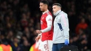 優勝へのプレッシャー高まるアーセナル、離脱続くサリバは「まだもう少し」、ジンチェンコも厳しい状況