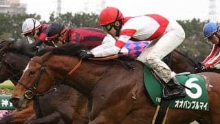 【アーリントンC】武豊「外に出てからギアが入った」オオバンブルマイが重賞2勝目