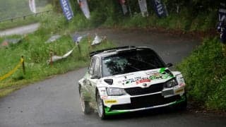 全日本ラリー唐津：シュコダ・ファビアR5のヘイキ・コバライネン／北川紗衣が今季2勝目