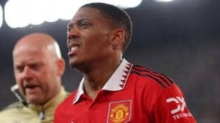 マルシャルが負傷交代…テン・ハグ「待ってみないと」