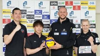 3連覇狙うサントリー大宅「最高のパフォーマンスを」　Ｖリーグ男女ファイナル記者会見