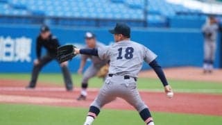 先発・外丸が好投も打線が沈黙　激しい投手戦は引き分けに終わる／明大１回戦