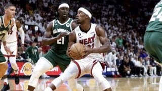 ヒートが第3戦でエース不在のバックスに快勝…バトラーが30得点を奪いシリーズ2勝1敗に