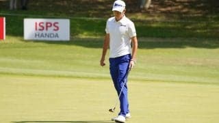 星野陸也は地元で欧州ツアー優勝ならず 「75」で連続60台の記録もストップ