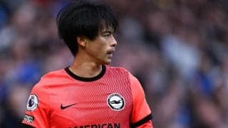 「デジャブ？」「マジで面白い」ブライトン仕様で渡英のカミナリ、三笘薫パロディの写真が反響「どこかで見たことある」