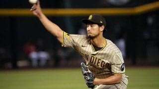 【MLB】ダルビッシュに異変、6回途中で緊急降板　今季初勝利の権利も…足を気にする仕草