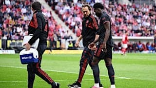 首位陥落のバイエルンに痛手…アルフォンソ・デイビスが左太もも裏の負傷で数週間の離脱に