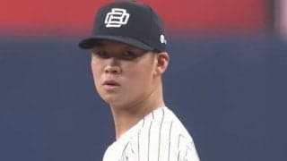 打者腰砕け…衝撃直球は「大谷がちらつく」　20歳の剛球は「軌道がたまらん」