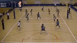 関西大学バレーボール連盟 女子1部春季リーグ戦 Bコート【見逃し配信】