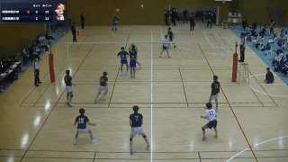 関西大学バレーボール連盟 男子1部春季リーグ戦 Aコート【見逃し配信】